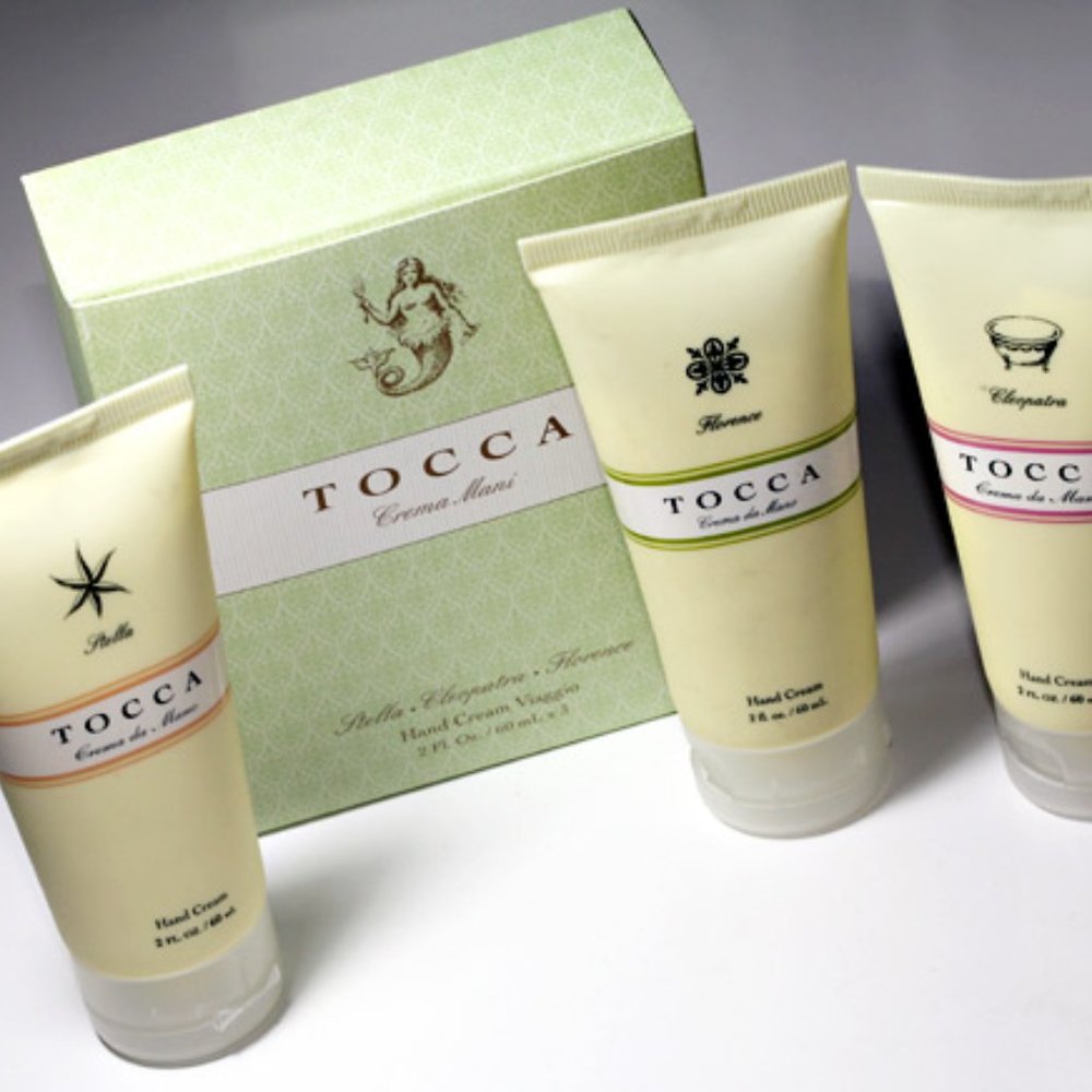Tocca Crema Mani Cream Viaggio 3 pc Set